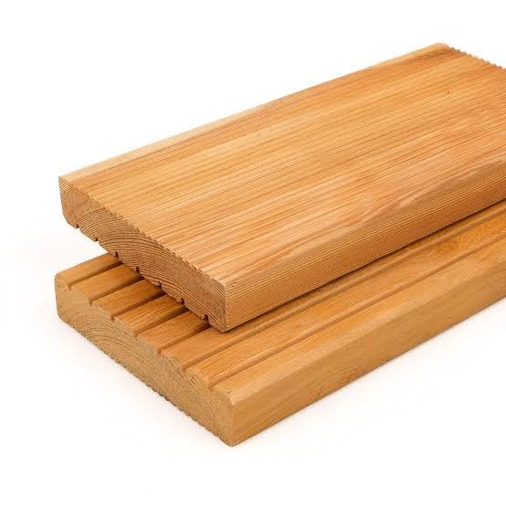 Tarima exterior de alerce Perfil B Alerce 27*142*3600 AB